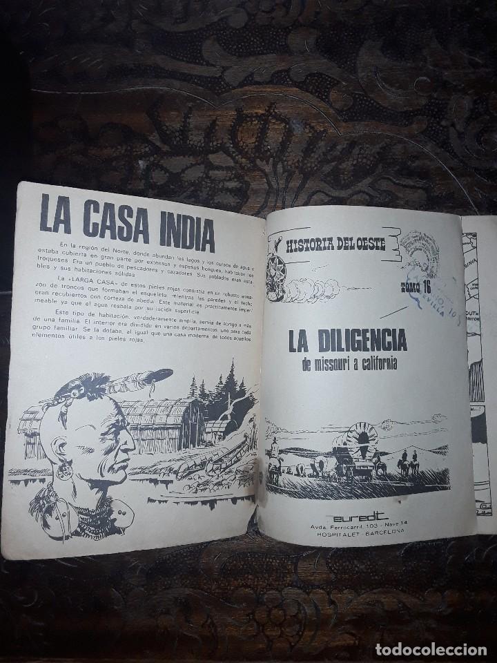 Tebeos: HISTORIA DEL OESTE N&ordm; 16 EDITORIAL EUREDIT-96 PGS COMPLETO - Foto 4