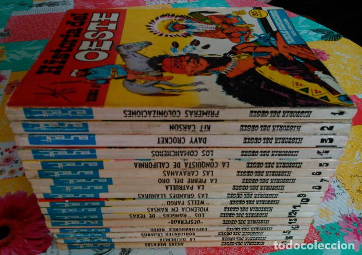 Tebeos: HISTORIA DEL OESTE &iexcl;&iexcl;COMPLETA!! (Euredit 1969) 17 novelas. - Foto 1