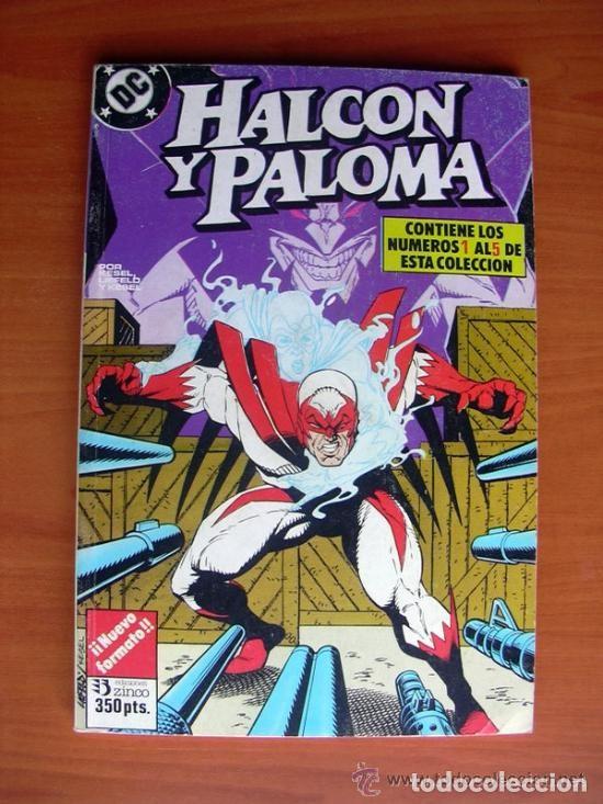 Tebeos: Halc&oacute;n y Paloma - Ediciones Zinco 1989 - Completa, 5 n&uacute;meros - Foto 1