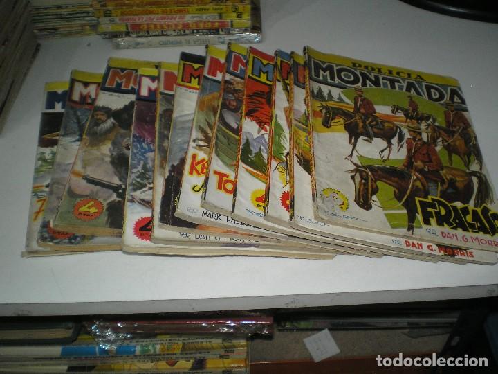 Tebeos: POLICIA MONTADA  COLECCION DE 12 EJEMPLARES COMPLETA - Foto 1