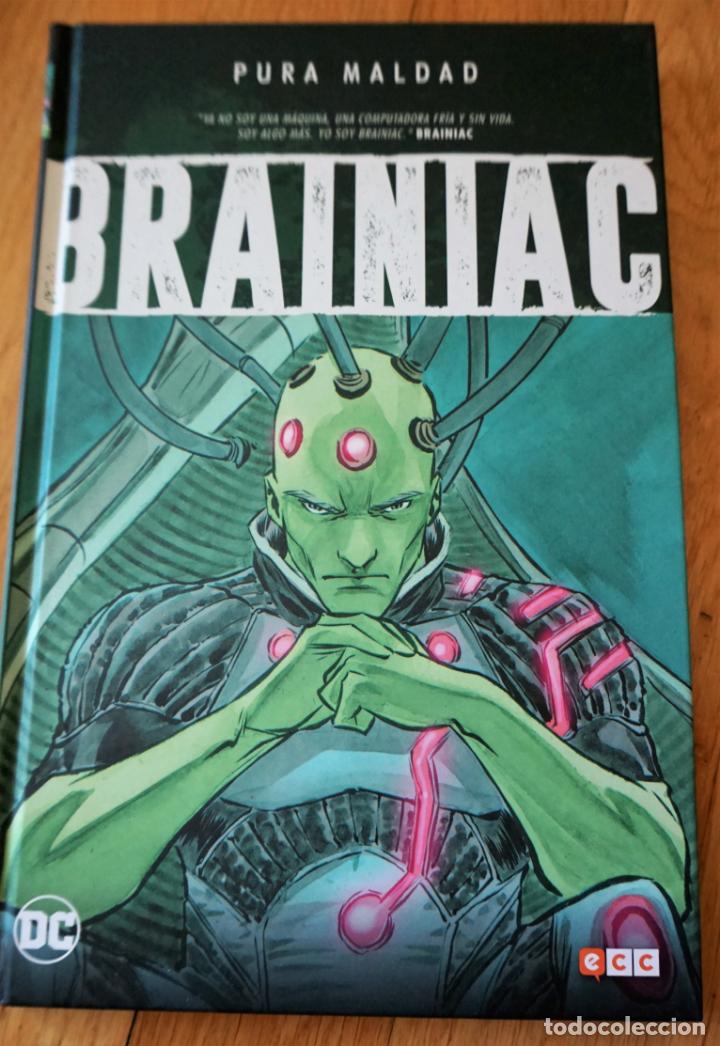 Tebeos: BRAINIAC : PURA MALDAD 1 tomo  DC - ECC - Foto 1