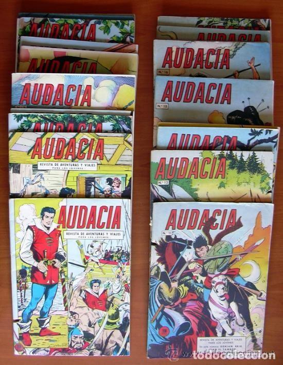 Tebeos: Audacia - Editorial Valenciana 1962 - Coleccion completa - ver fotos interiores - Foto 1 - 132006218