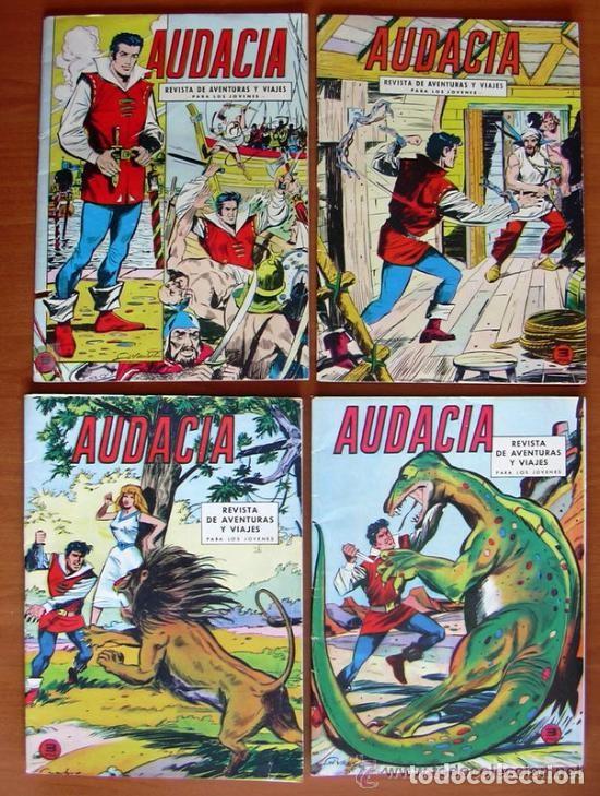 Tebeos: Audacia - Editorial Valenciana 1962 - Coleccion completa - ver fotos interiores - Foto 2 - 132006218