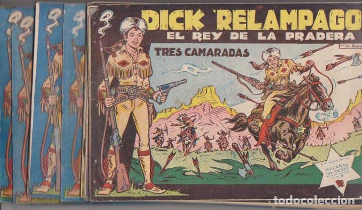 Tebeos: Dick Rel&aacute;mpago. Toray 1960. Completa 28 ejemplares. - Foto 1