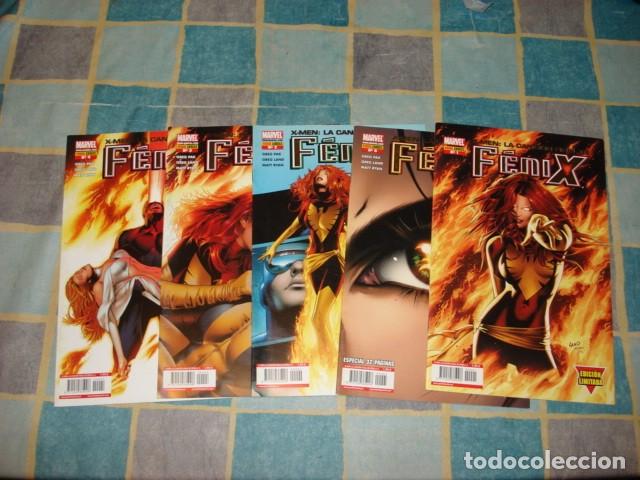 Tebeos: X-men: la canci&oacute;n final de F&eacute;nix, 2006, completa, Panini, 5 n&uacute;meros impecables - Foto 1