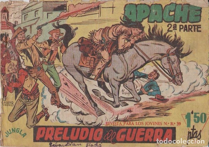Tebeos: APACHE 2&ordf; PARTE ( MAGA ) ORIGINALES 1960-1961 LOTE - Foto 1