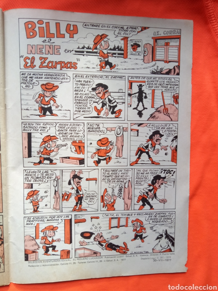 Tebeos: C&Oacute;MIC EL PEQUE&Ntilde;O LUCHADOR - Foto 3