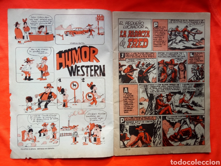 Tebeos: C&Oacute;MIC EL PEQUE&Ntilde;O LUCHADOR - Foto 4