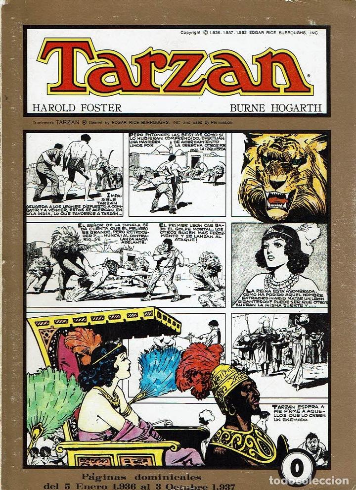 Tebeos: Tarz&aacute;n. Colecci&oacute;n completa. 8 n&uacute;meros. - Burroughs - Hogarth. - Foto 1
