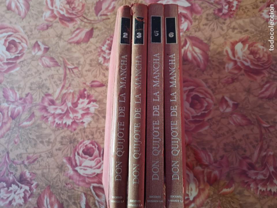 Tebeos: Don Quijote de la Mancha Ediciones Naranco Comic 4 tomos incompleta - Foto 2