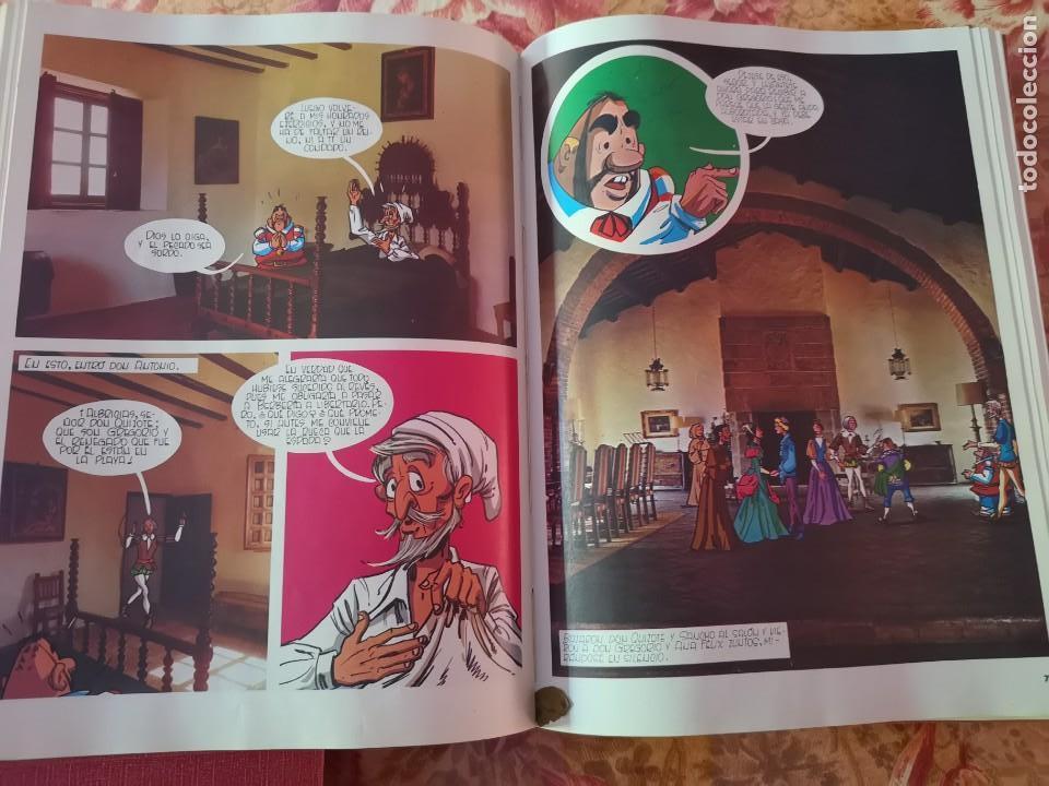Tebeos: Don Quijote de la Mancha Ediciones Naranco Comic 4 tomos incompleta - Foto 3