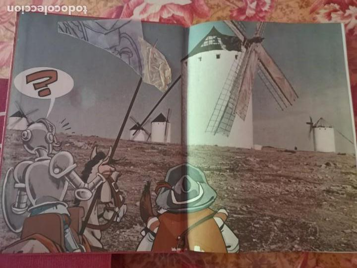 Tebeos: Don Quijote de la Mancha Ediciones Naranco Comic 4 tomos incompleta - Foto 4