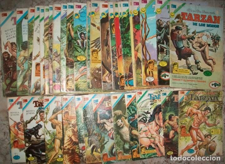Tebeos: Novaro Tarzan (Lote de 77 numeros - Foto 1