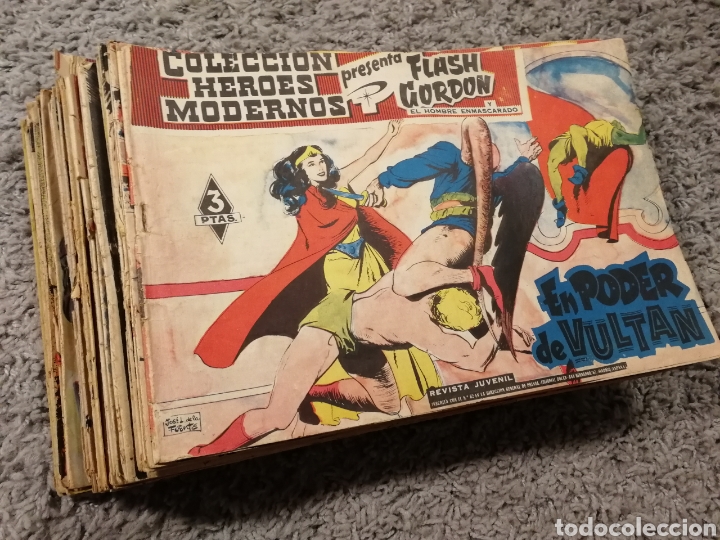 Tebeos: FLASH GORDON - 58 C&Oacute;MICS (1958) - Foto 1