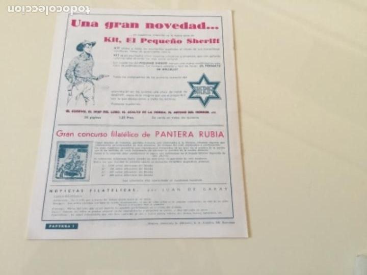Tebeos: REEDICI&Oacute;N PANTERA RUBIA SIN USO - Foto 2