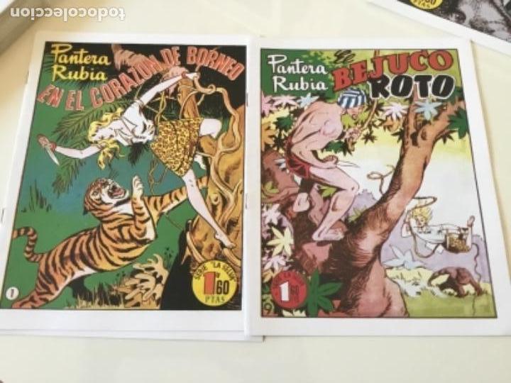 Tebeos: REEDICI&Oacute;N PANTERA RUBIA SIN USO - Foto 1