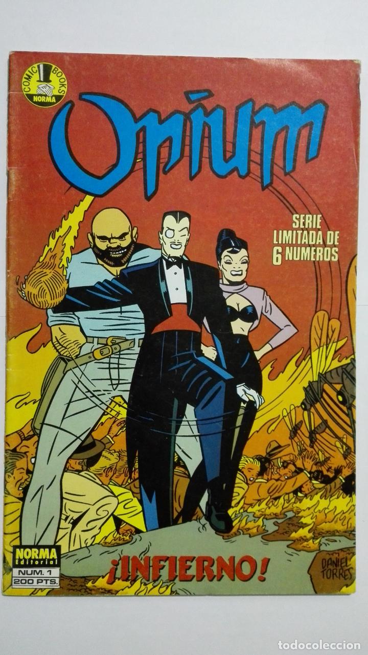 Tebeos: OPIUM SERIE COMPLETA DE SEIS NUMEROS - Foto 1