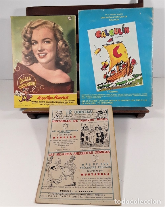 Tebeos: 5 EJEMPLARES. VARIAS EDITORIALES. ESPA&Ntilde;A. 1959/1978. - Foto 8