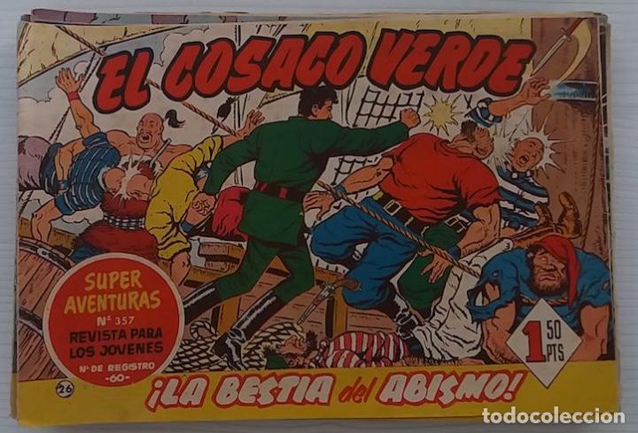 Tebeos: El cosaco Verde. Originales. 144 c&oacute;mics. - Foto 3