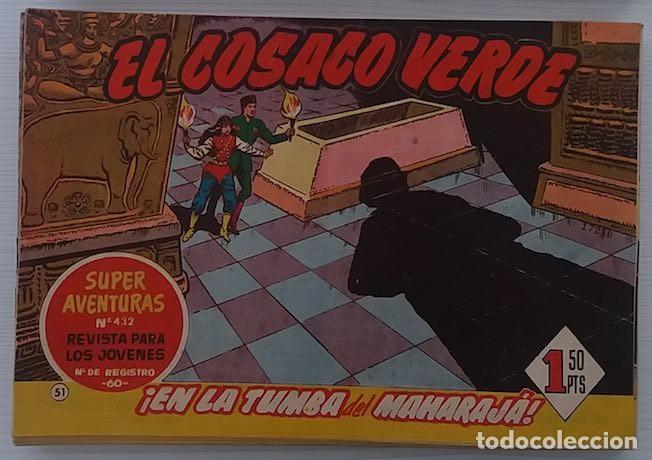 Tebeos: El cosaco Verde. Originales. 144 c&oacute;mics. - Foto 4