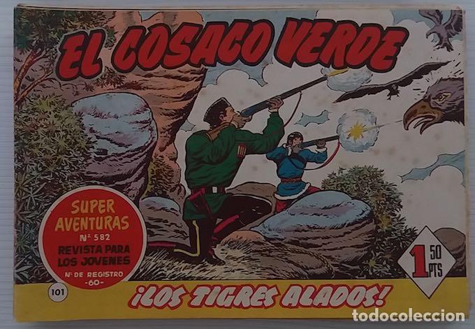 Tebeos: El cosaco Verde. Originales. 144 c&oacute;mics. - Foto 7