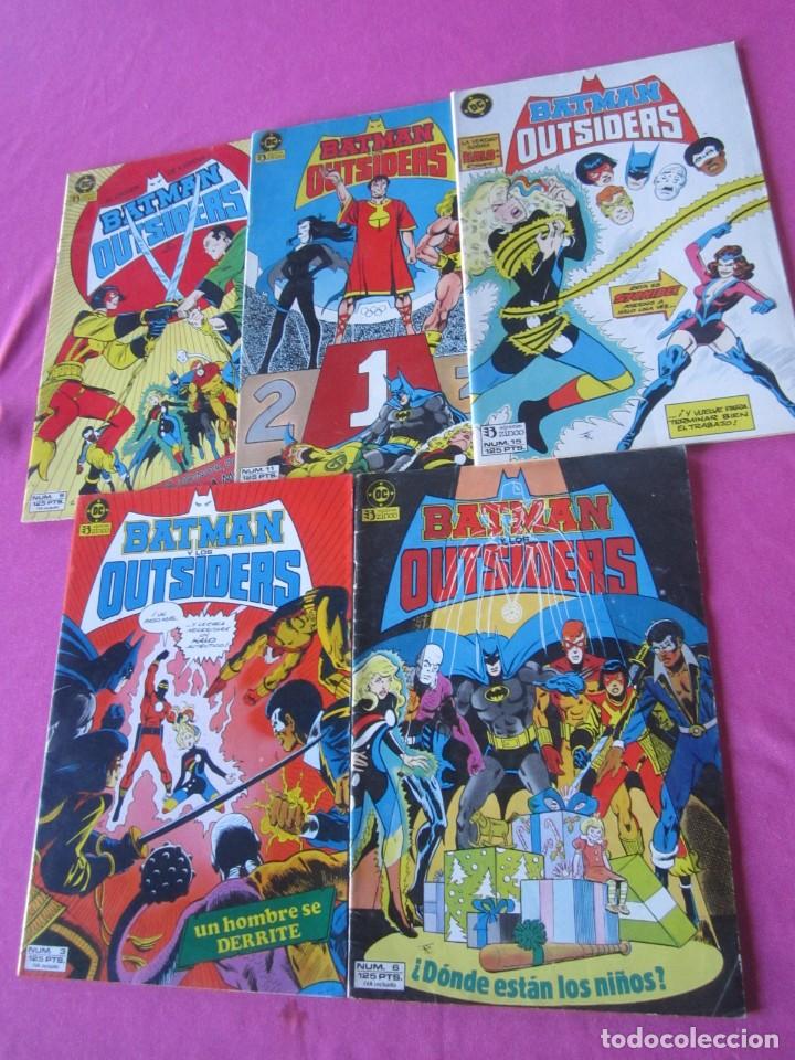 Tebeos: BATMAN Y LOS OUTSIDERS 3 6 9 11 15 ZINCO - Foto 2