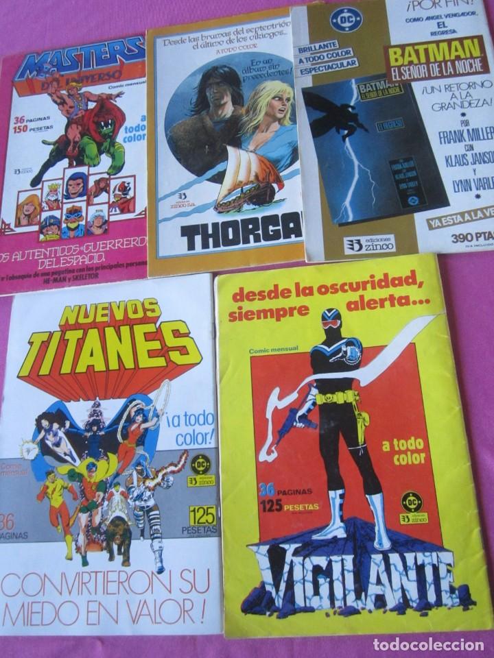 Tebeos: BATMAN Y LOS OUTSIDERS 3 6 9 11 15 ZINCO - Foto 6