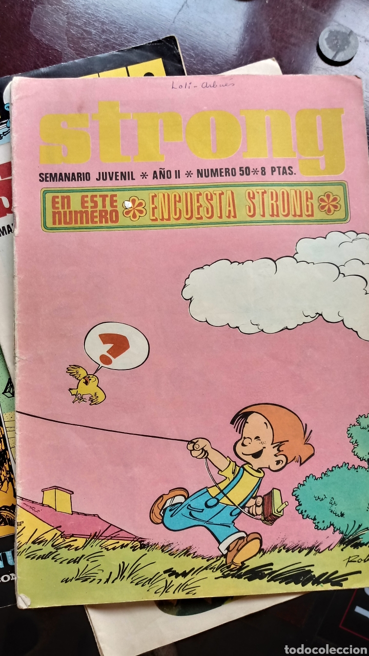 Tebeos: 4 EJEMPLARES REVISTA STRONG EXTRA PITUFOS - Foto 2