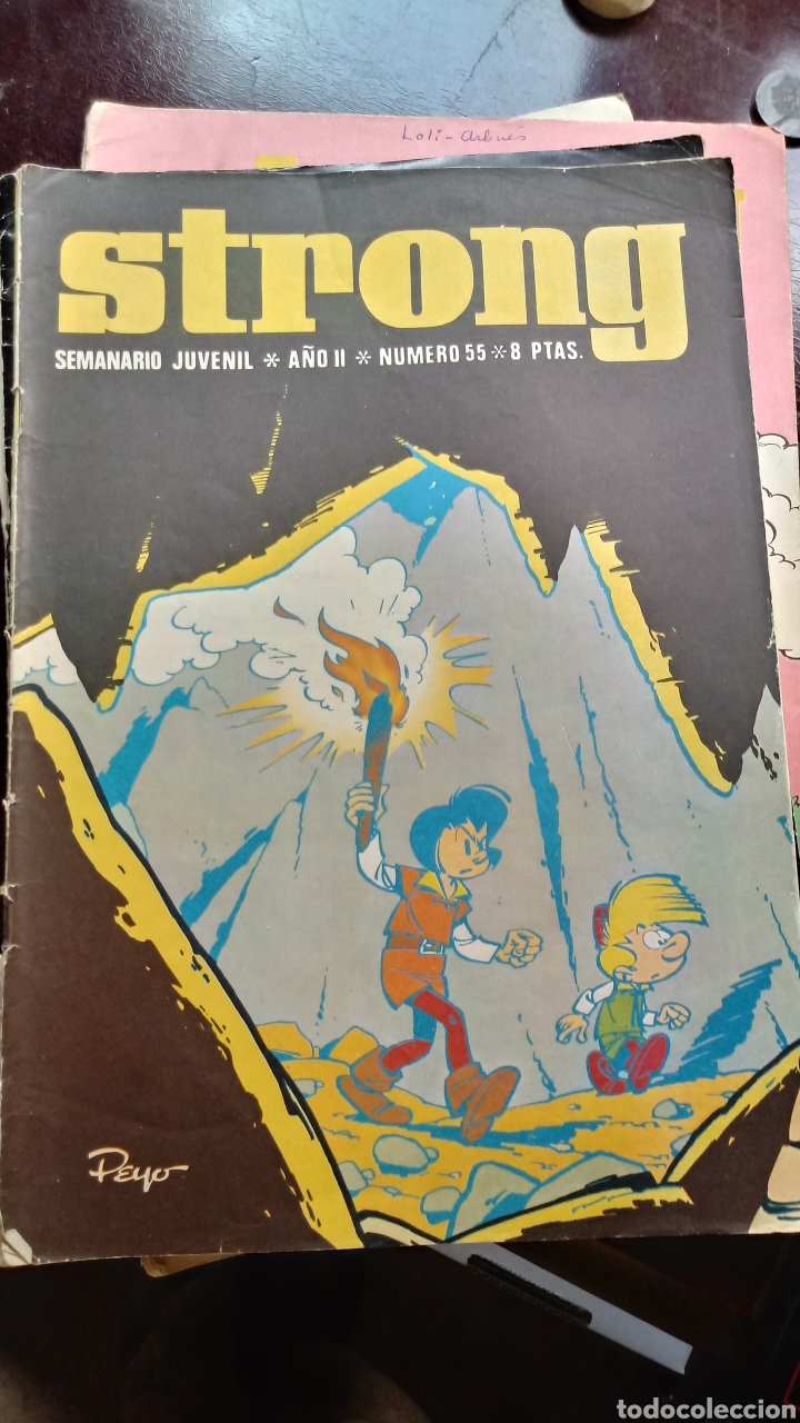 Tebeos: 4 EJEMPLARES REVISTA STRONG EXTRA PITUFOS - Foto 4
