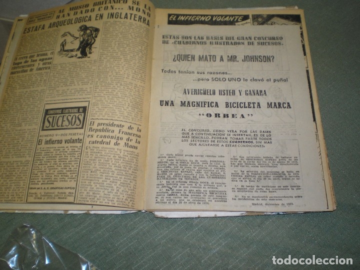 Tebeos: CUADERNOS ILUSTRADOS DE SUCESOS COLECCION COMPLETA - Foto 2