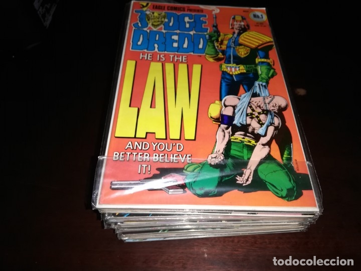Tebeos: Judge dredd 1 a 35 coleccion original en ingles - Foto 1