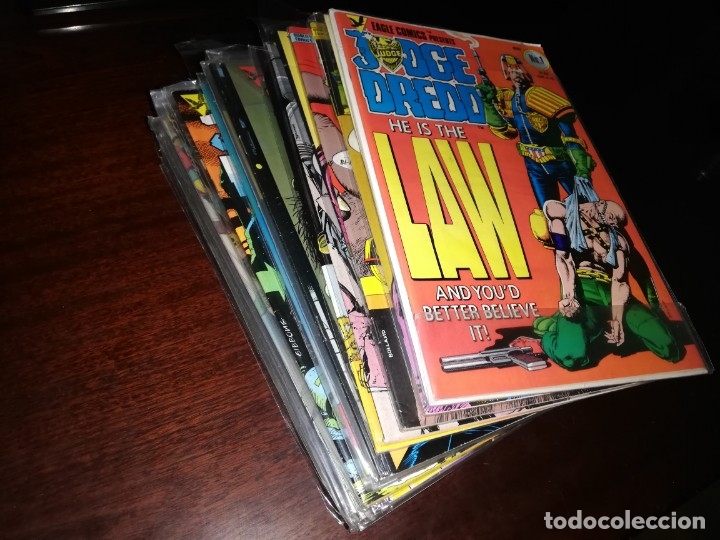 Tebeos: Judge dredd 1 a 35 coleccion original en ingles - Foto 3