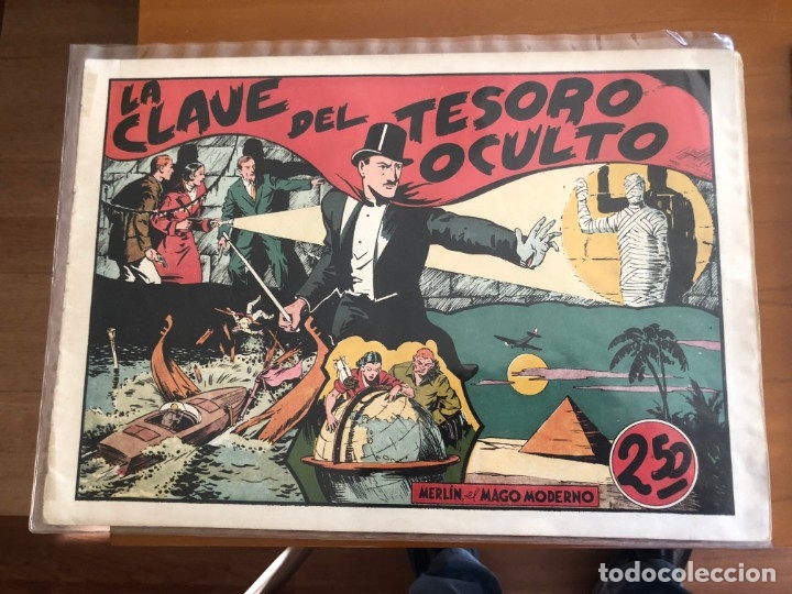 Tebeos: merlin la clave del tesoro oculto - Foto 1