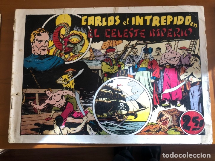 Tebeos: carlos el intrepido el celeste imperio - Foto 1