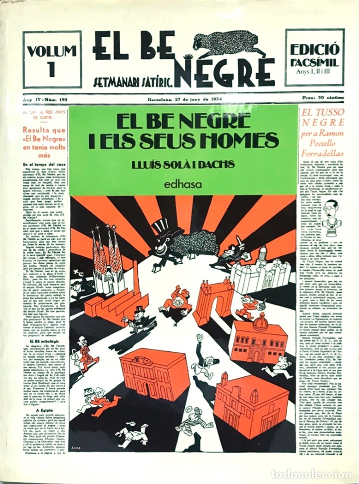 Tebeos: EL BE NEGRE. Volumen 1. EDICION FACSIMIL - Foto 1