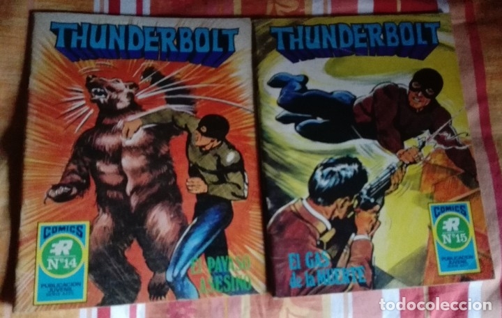 Tebeos: THUNDERBOLT Completa 5 n&uacute;meros de serie Azul Editorial Rollan.Complementa lo publicado en V&eacute;rtice. - Foto 2