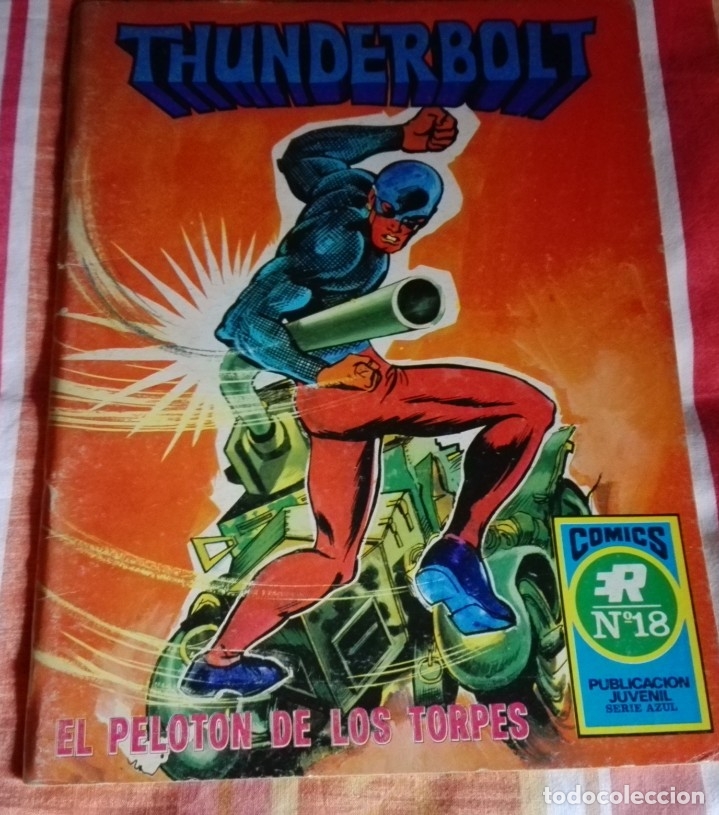 Tebeos: THUNDERBOLT Completa 5 n&uacute;meros de serie Azul Editorial Rollan.Complementa lo publicado en V&eacute;rtice. - Foto 4