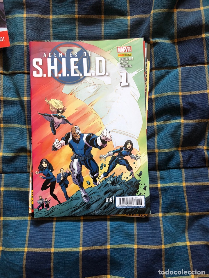 Tebeos: Agentes de shield Marvel panini completa ( VOL.1+ VOL.2 ) 24 n&uacute;meros completa - Foto 2