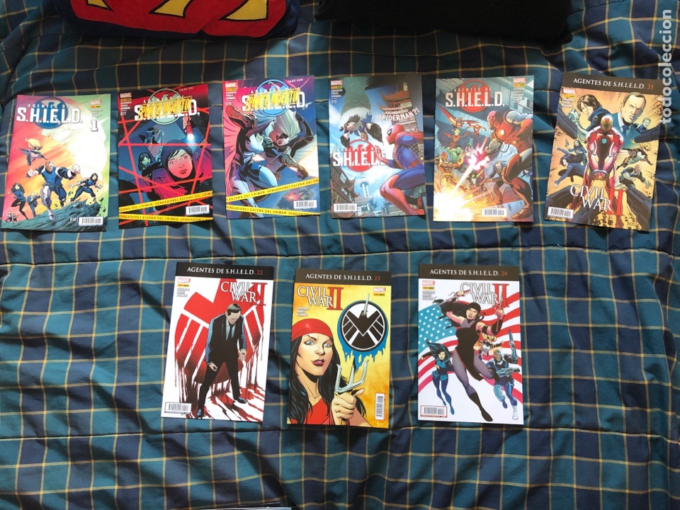 Tebeos: Agentes de shield Marvel panini completa ( VOL.1+ VOL.2 ) 24 n&uacute;meros completa - Foto 4