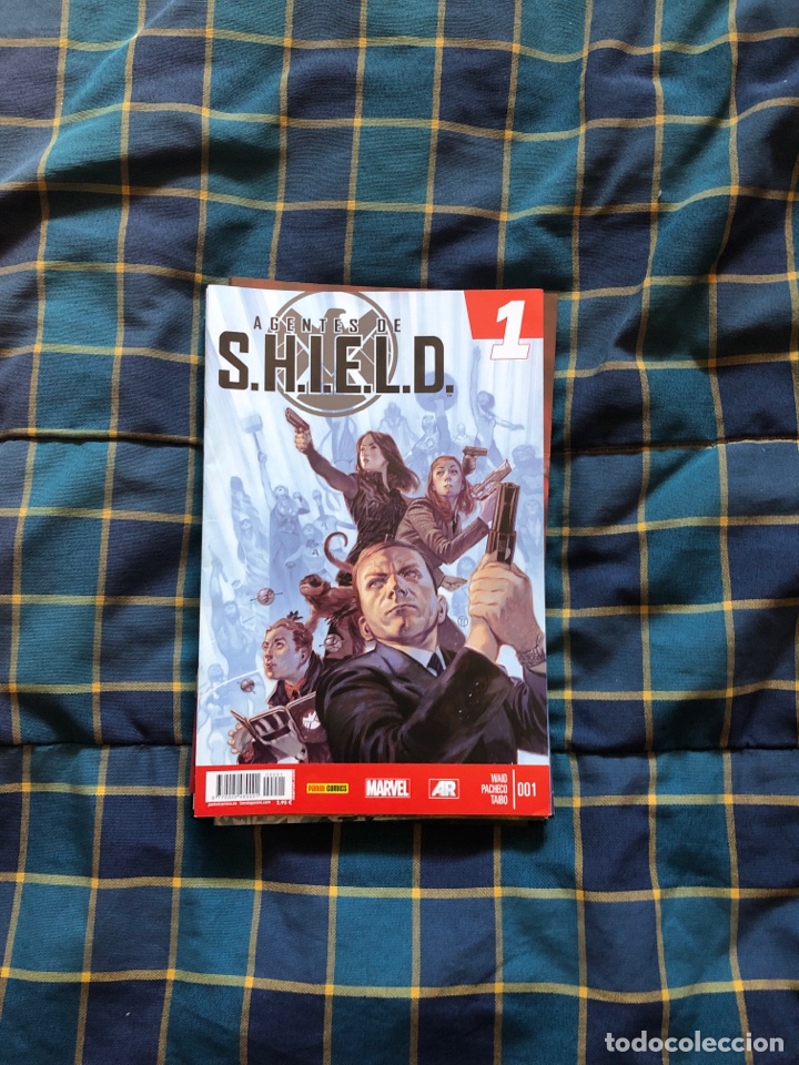 Tebeos: Agentes de shield Marvel panini completa ( VOL.1+ VOL.2 ) 24 n&uacute;meros completa - Foto 1
