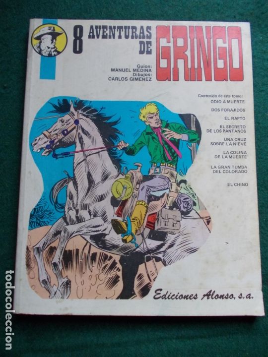 Tebeos: 8 AVENTURAS DE GRINGO - Foto 1