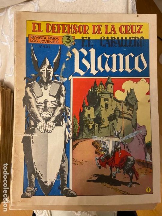Tebeos: caballero blanco completa en muy buen estado - Foto 1