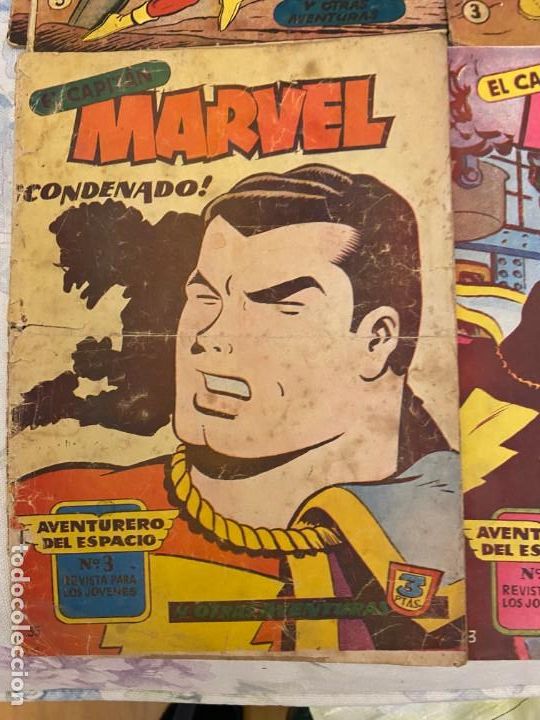 Tebeos: capitan marvel n&ordm; 35 o aventurero del espacio n&ordm; 3 - Foto 1