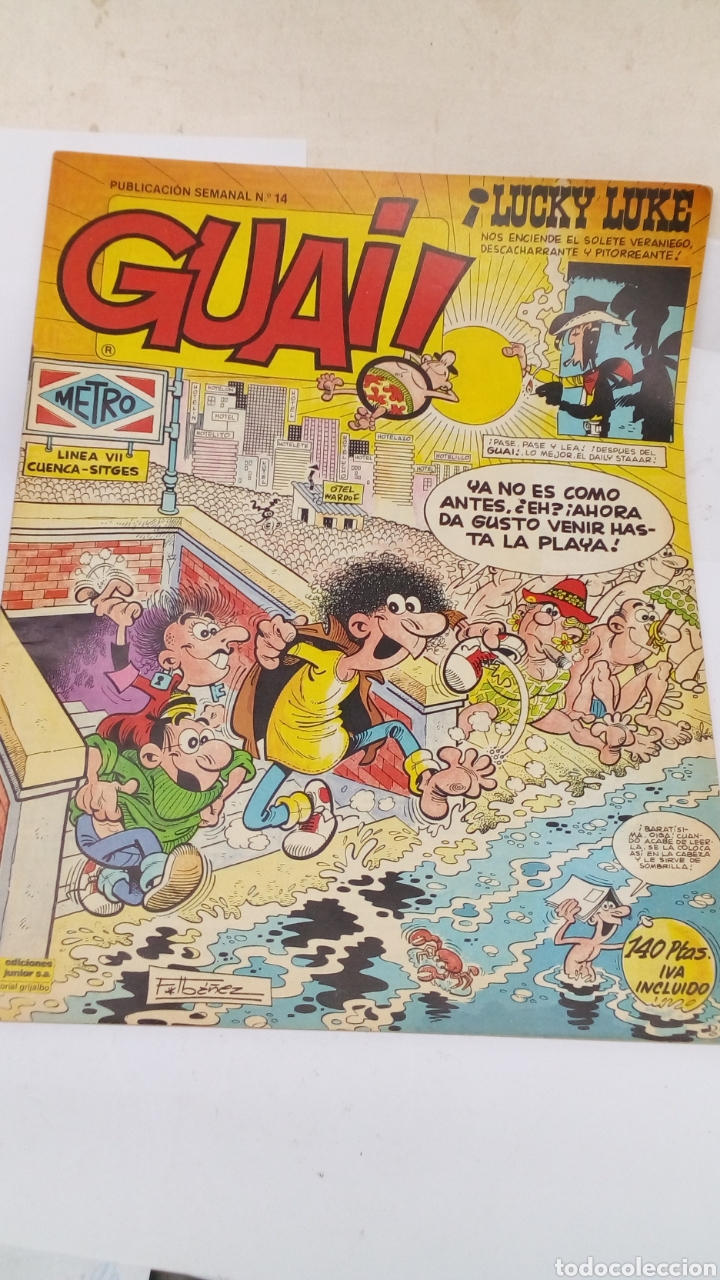 Tebeos: Comic Guai! A&ntilde;o 1986 n&deg;14 - Foto 1