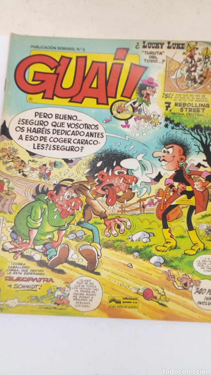 Tebeos: Comic Guai! A&ntilde;o 1986 n&deg;5 - Foto 1