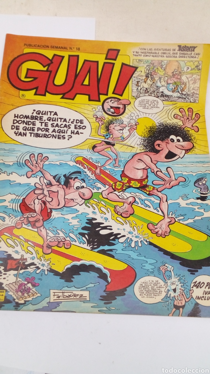 Tebeos: Comic Guai! A&ntilde;o 1986 n&deg;18 - Foto 1