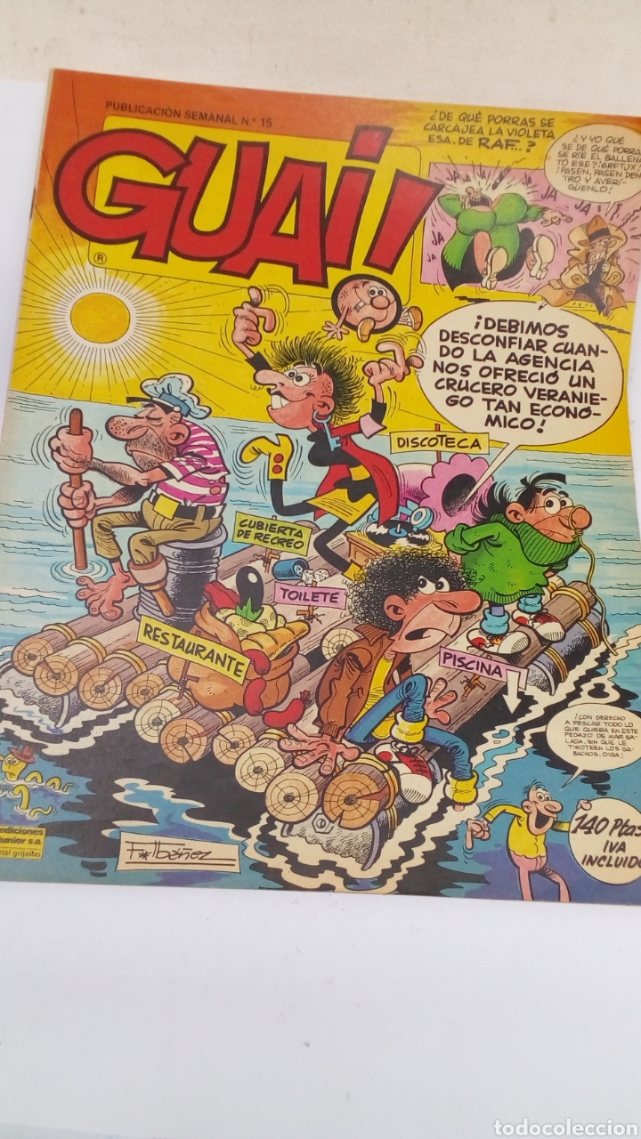 Tebeos: Comic Guai! A&ntilde;o 1986 n&deg;15 - Foto 1