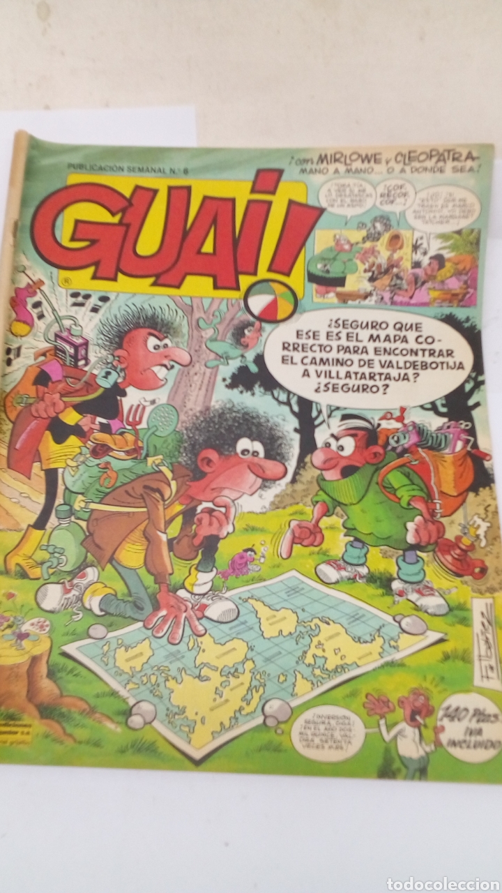 Tebeos: Comic Guai! A&ntilde;o 1986 n&deg;6 - Foto 1