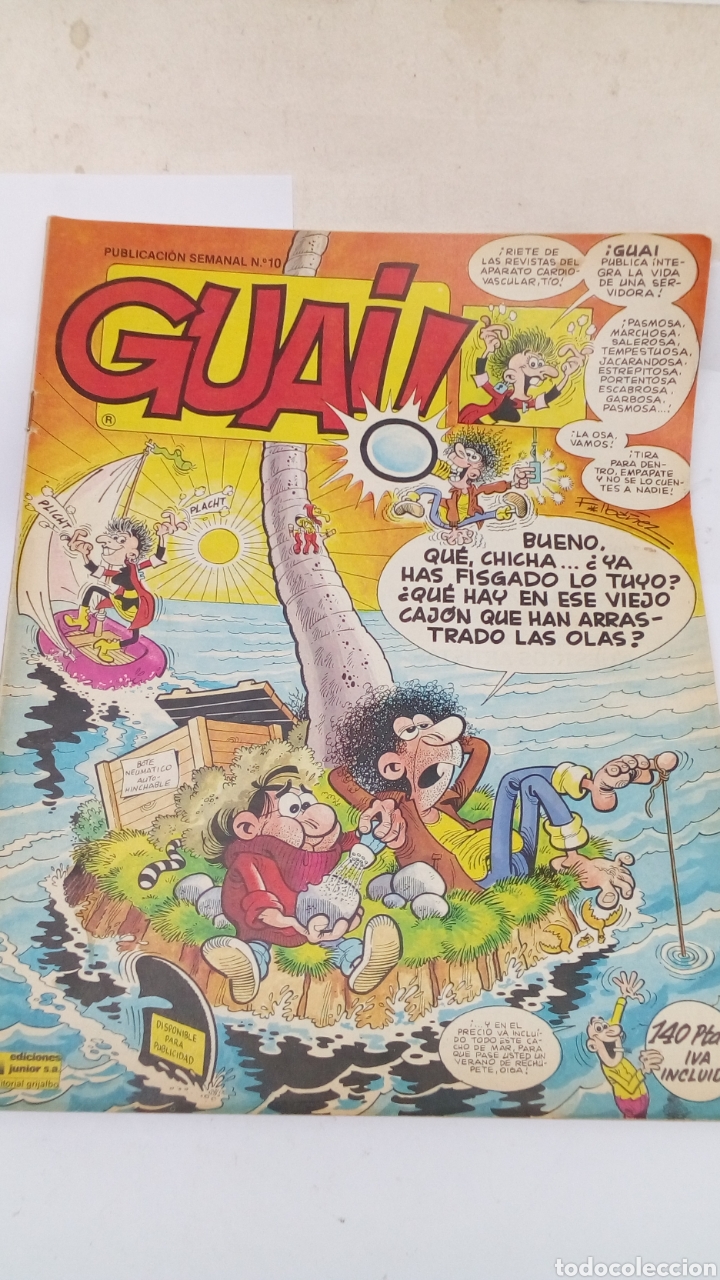 Tebeos: Comic Guai! A&ntilde;o 1986 n&deg;10 - Foto 1