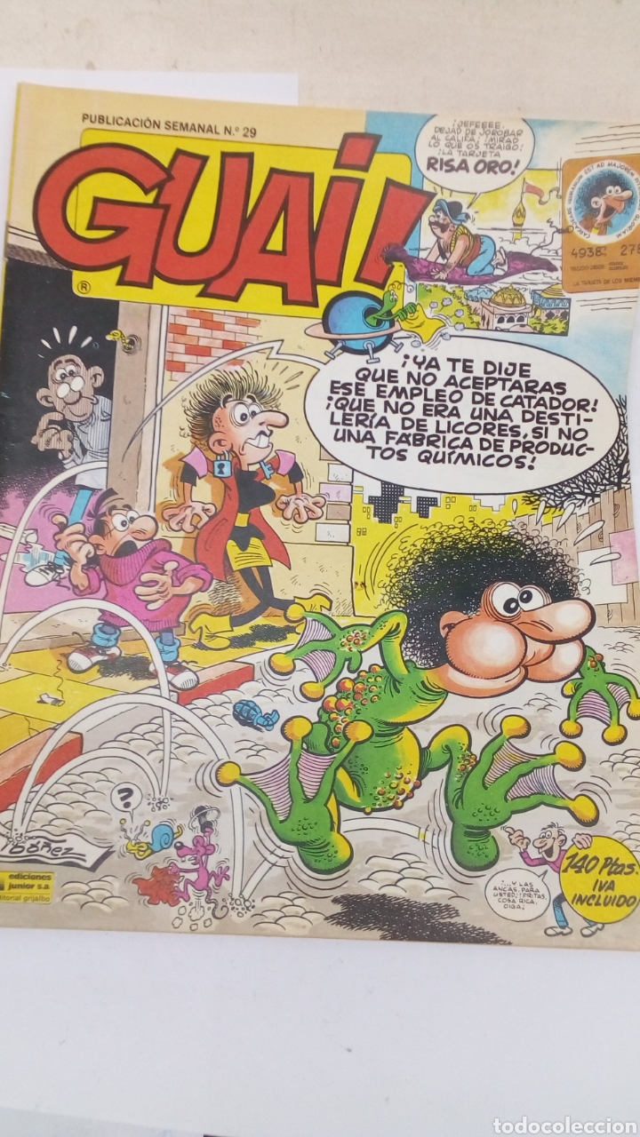 Tebeos: Comic Guai! A&ntilde;o 1986 n&deg;29 - Foto 1